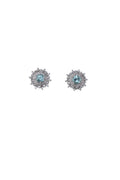 Brinco Soleil Ouro Branco Turmalina Paraiba