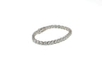 Pulseira Rivière 50 ptos Ouro Branco Diamantes
