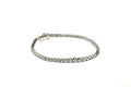 Pulseira Rivière Classique Ouro Branco Diamantes