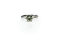 Anel Solitaire Ouro branco Diamante
